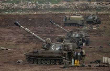 AFTER 2 MISSILES FALL IN ISRAEL, IDF ATTACKS SYRIAN ARMY POSITIONS